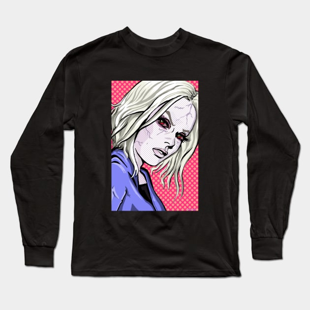 full-on iZombie Long Sleeve T-Shirt by FanboyMuseum